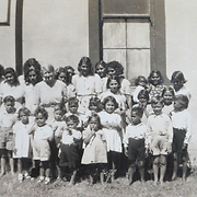 Mission children, Mulgoa NSW